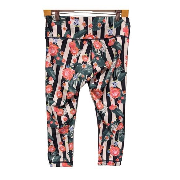 Lululemon Wunder Under Crop‎ Palm Play Multi - Picture 1 of 4